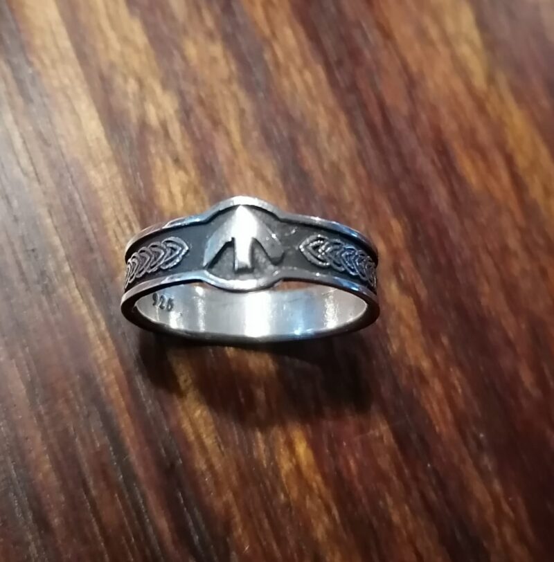 Sterling Silver Viking Rune ring - Justice - Viking Boer